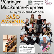Saso Avsenik und seine Oberkrainer beim Vöhringer Musikanten-Express