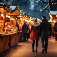 Romantischer Weihnachtsmarkt Nördlingen