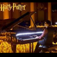 Harry Potter Musik bei Kerzenschein