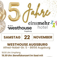 Westhouse und Hotel einsmehr feiern 5 Jahre mit Benefizkonzert von Voices of Joy