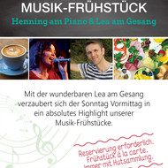 Musikfrühstück Lea und Henning
