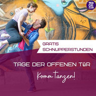 Kostenlose Schnupper-Tanzkurse beim Tag der offenen Tür