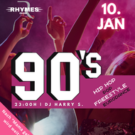 90er Party @ Rhymes Club
