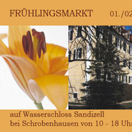 Frühlingsmarkt Sandizell bei Schrobenhausen