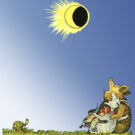 Jemand frisst die Sonne auf