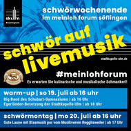 Vereinsfest der Stadtkapelle Ulm - Schwör auf Livemusik!