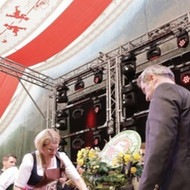 Plärrerauftakt mit Bieranstich / Fassanstich