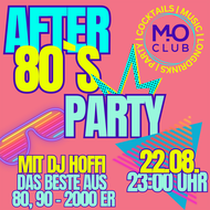 80´s After Party - Mo Club Augsburg