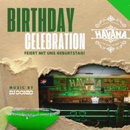 Birthday Celebration - feiert mit uns Geburtstag!