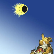 Jemand frisst die Sonne auf