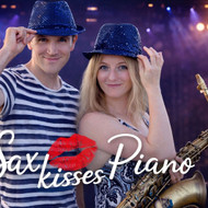 Sax kisses Piano