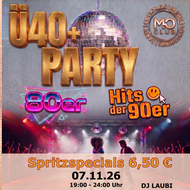 Ü 40 Party - Mo Club Augsburg