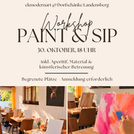 Paint & Sip Landensberg Halloween