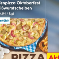 Zum Oktoberfest: Netto verkauft Weißwurst-Pizza