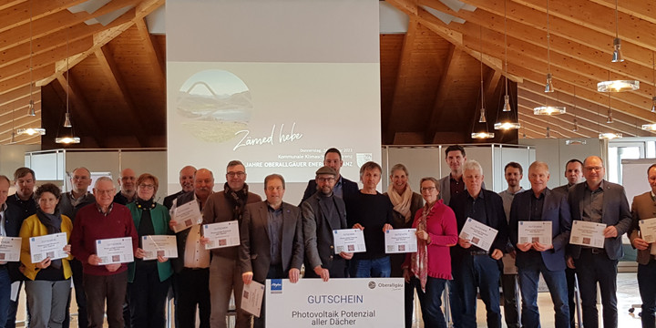 Oberallgäuer Kommunen und Landratsamt feiern