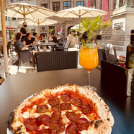 Daniel Hackbarth muss Pizzeria nineOfive in der Augsburger Innenstadt aufgeben 