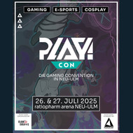 Gewinnspiel: Gaming und E-Sports? Auf zur PLAY! Con Süd in der ratiopharm arena Neu-Ulm