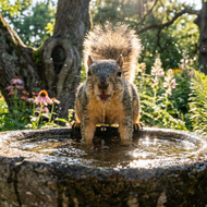 Trinkstellen im Garten: Mit wenig Aufwand wichtige Wasserquellen für Vögel, Insekten und kleine Tiere schaffen