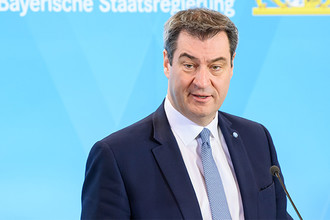 Katastrophenfall aufgrund Coronavirus in Bayern - Markus Söder