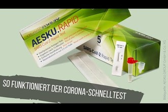 Corona-Schnelltest: So funktioniert der Abstrich | SARS-CoV-2 Antigen Test