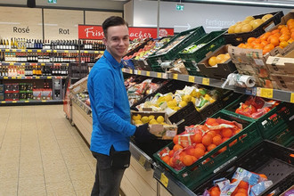 Welcome to ALDI SÜD: Interview mit ALDI Süd Azubi Patrick Meidert