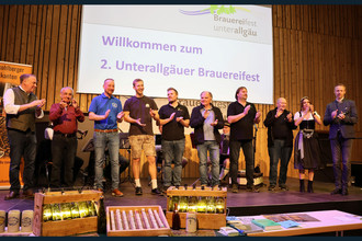 700 Besucher beim Brauereifest des Landkreises in Sontheim