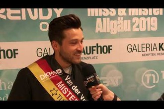 Marcel Halder  (Mister Bayern 2018) im TRENDYone Interview: Miss & Mister Allgäu Wahl 2019