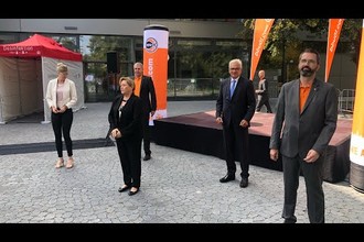 Eröffnung des neuen Orange Campus in Neu-Ulm