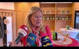 Gold-Ochsen Geschäftsführerin Ulrike Freund nach dem Brauerei-Besuch von Bundeskanzler Olaf Scholz