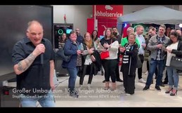 Wiedereröffnung REWE Gesell in Augsburg