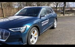 Testfahrt des neuen Audi e-tron
