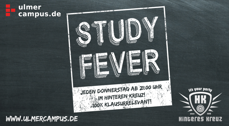 Study Fever - Deine Studentenparty am Donnerstag