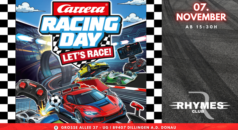 Rhymes Club x Carrera Racing Day